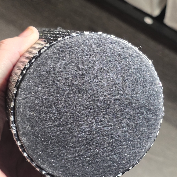 Black W rhinestone WINE tote! - Picture 5 of 8